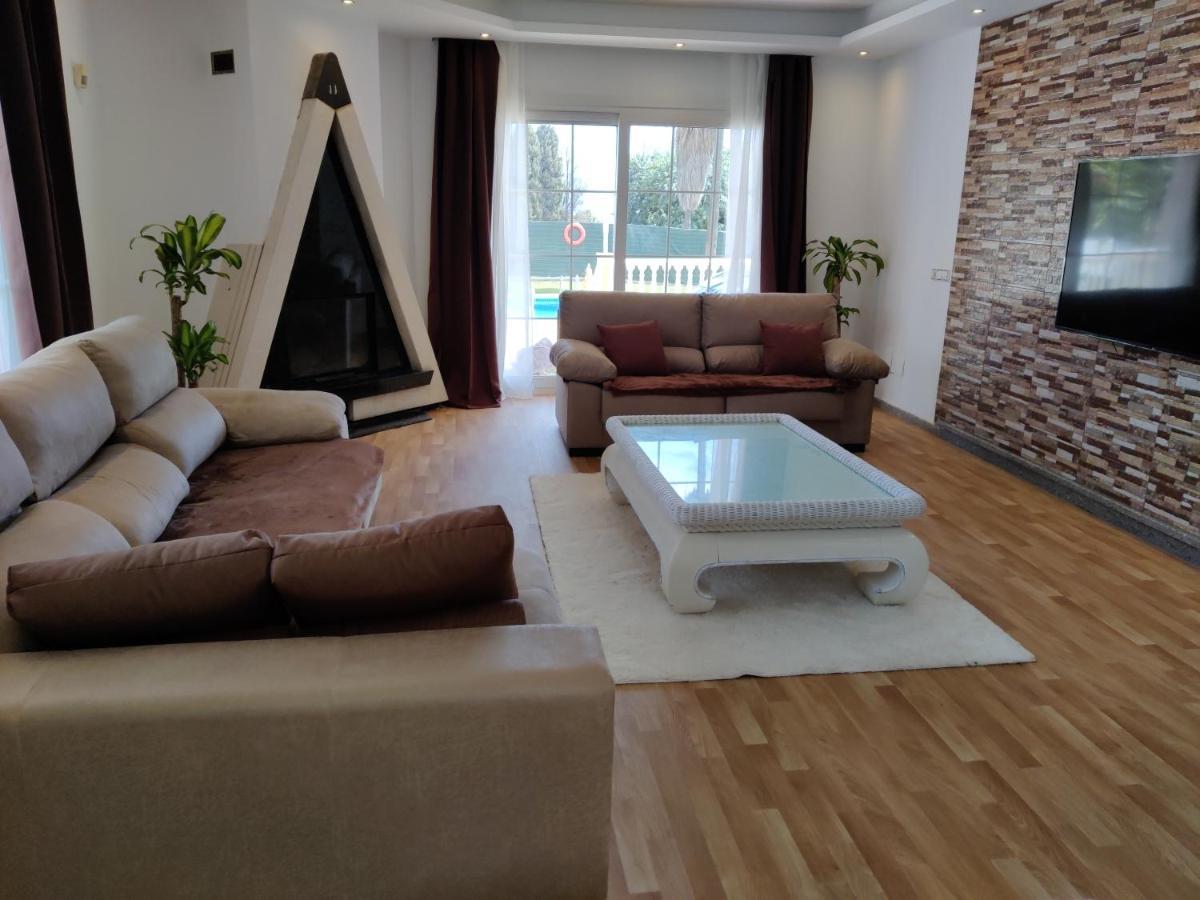 Villa Grande Piscine 5 Min De La Mer Malaga Zewnętrze zdjęcie